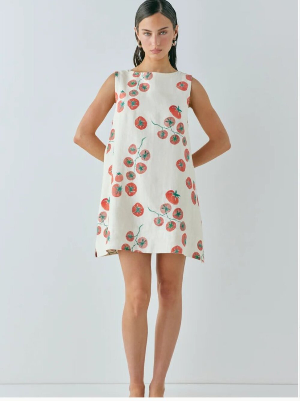 VRG GRL Aftersun Linen Mini Dress Roma
